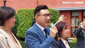 國民黨全國婦女團體領袖到立法院參訪，韓國瑜、朱立倫、江啟臣受邀出席。（圖／記者陳怡潔攝影）