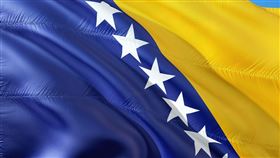波士尼亞國旗
（圖／翻攝自Pixabay）