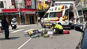 台大醫院,志工,輾過,爆頭,小貨車,YouBike,新北,中和