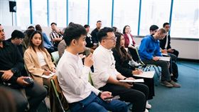 泰國朱拉隆功大學團訪問黨部　民進黨：持續提升新南向夥伴全方位交流。民進黨提供