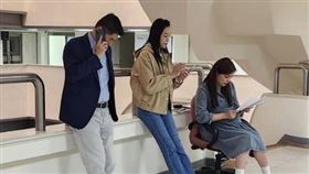 國民黨議員鍾沛君（右）、陳炳甫（左）、闕枚莎（中）（圖／翻攝自許淑華臉書）