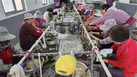 口庄,擎天宮,素粽,白沙屯,媽祖,進香,朝天宮(口庄擎天宮供膳團 提供)