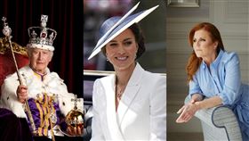 英國王室3人罹癌！3個月內「連掛病號」　美媒：前所未有的家庭危機（組圖／翻攝自推特、IG）
凱特王妃、約克公爵夫人莎拉．佛格森（Sarah Ferguson）、查爾斯三世