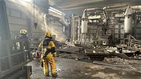 火警,氣爆,鋁工廠,無生命跡象,高雄,湖內