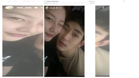 ▲金賽綸、金秀賢。（圖／翻攝自X）