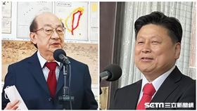 民進黨立法院黨團總召柯建銘（左）與國民黨立法院黨團總召傅崐萁（右）。（合成圖／記者盧素梅、高逸帆攝影）