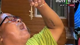 據《泰國日報》報導，59歲男子索馬伊表示，如果要壯陽，生吞壁虎是最好的辦法，比吃壯陽藥或其他食補都來得有效。他還稱生吃壁虎是一種古法，傳承自祖父母輩，他親自試過後也覺得非常有效，服用後3小時內就能增強性能力。