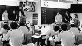 花蓮高工早自習校園霸凌。（圖／翻攝自臉書黑色豪門企業）