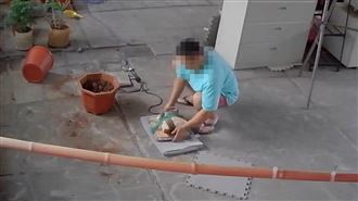 水泥輪狂滾、電鑽鑽牆！稱報復鄰居有噪音