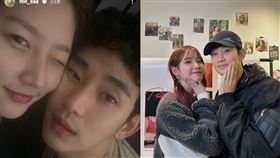 ▲IU，銀赫。（圖／翻攝自X）