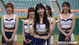 ▲富邦悍將啦啦隊Fubon Angels，「Popu Lady」成員寶兒加盟。（圖／記者張沛嘉攝影）