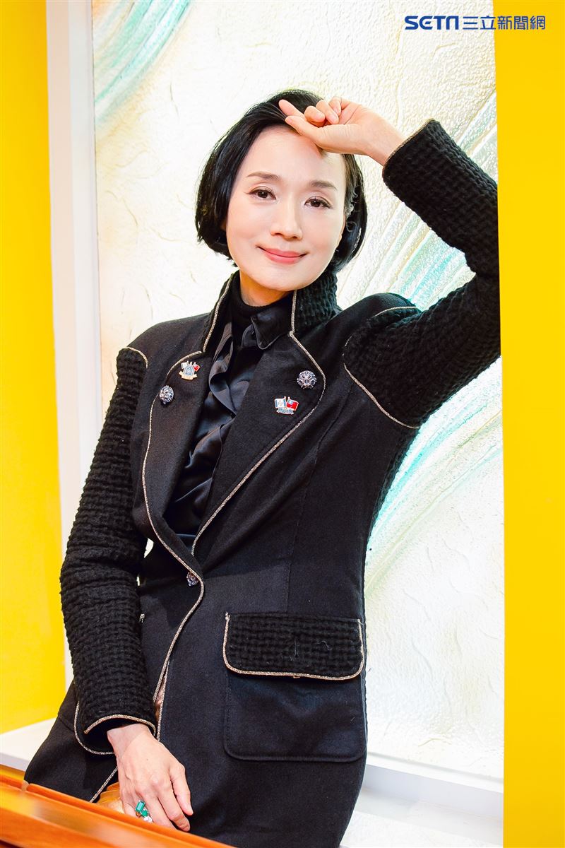 坣娜三立新聞網專訪。（圖／記者楊澍攝影）