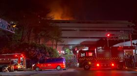 緯創,室外機,火警,風管（圖／翻攝畫面）