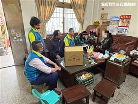 台中女喪夫獨養2子女　暖警伸援手度難關（圖／翻攝畫面）