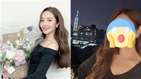 長髮陳美鳳激似女星朴敏英。（圖／翻攝自臉書、IG）