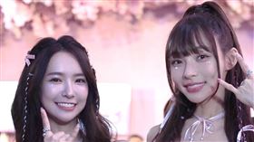 李芷霖（右起）、張雅涵、林襄外型甜美（圖／莉奈文創提供）