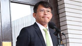 朝野協商前，國民黨洪孟楷、傅崑萁、黃健豪、民進黨柯建銘、吳思瑤，民眾黨黃國昌(記者鍾孟晃攝影)