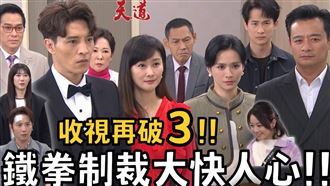 天道收視全國第1　雙反派迎大報應掀高潮