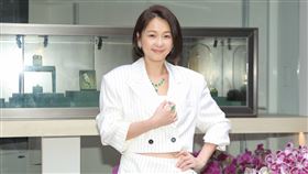  六月出席珠寶品牌活動。（圖／記者楊澍攝影）