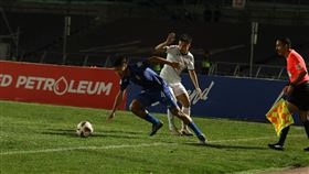 台灣男足陳昭安。（圖／吉爾吉斯足協提供）