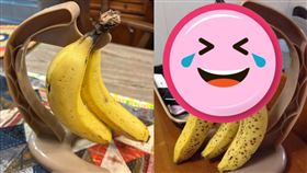 原PO透露買了香蕉架，想讓香蕉熟得慢一點。（圖／翻攝自「小廢物俱樂部」）