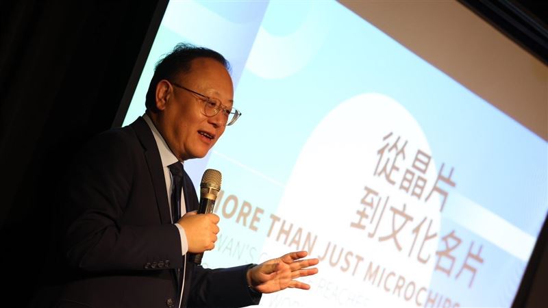 史哲赴台外媒體茶敘　用文化說好台灣故事