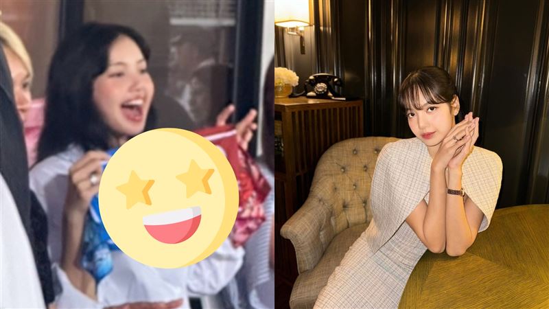 韓泰大戰要挺誰？Lisa「特製手幅」網笑瘋