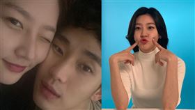 金賽綸、金秀賢。（圖／翻攝自IG）