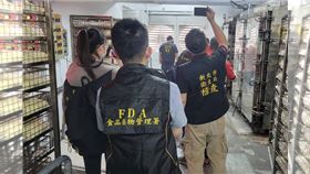 新北衛生局稽查「寶林茶室」粿條供應商。