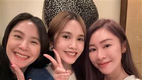 黃小柔（左起）、楊丞琳、張棋惠（圖／翻攝自臉書）