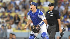 ▲道奇和捕手史密斯（Will Smith）簽下10年1.4億美金的延長合約。（圖／美聯社／達志影像）