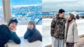 ▲曾智希和陳志強婚後互動甜蜜。（圖／翻攝自Instagram／simba.1220）