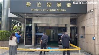 新／數位發展部傳槍擊　玻璃碎裂嫌犯遭逮