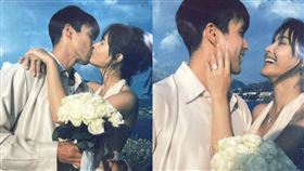 ▲泰國「12年國民CP」Nadech、Yaya去年6月求婚成功，近日宣布婚禮無限期延後。（圖／翻攝自Instagram／Urassaya Sperbund）