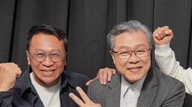 游安順（左起）、楊烈、檢場及王琄（圖／鏡電視提供）