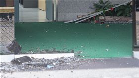 數發部遭人開槍（1）數位發展部28日上午遭人開槍，北市警方當場逮捕開槍犯嫌張男。圖為數位發展部一樓大廳。中央社記者吳家昇攝  113年3月28日