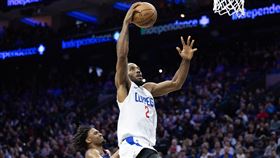 ▲「可愛」雷納德（Kawhi Leonard）本季出賽65場，是2016-17年賽季後新高。（圖／路透社／達志影像）