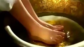 ▲洗腳。（圖／翻攝自百度百科）