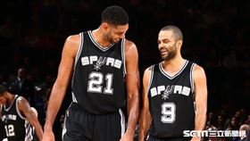 傳奇球星「法國小跑車」帕克（右）。（圖／翻攝自帕克IG）