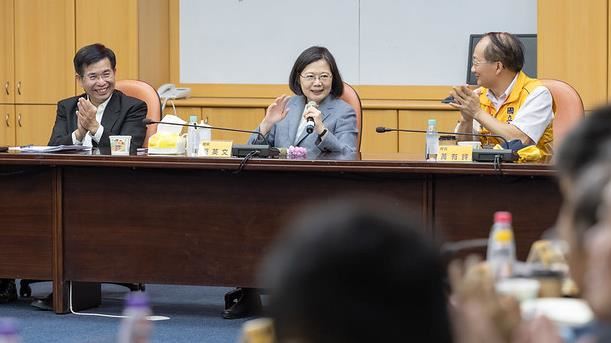 澎湖科大與學生座談　小英曝台人最大挑戰