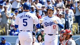 ▲道奇MVP打線在主場開幕戰8打數5安打。（圖／翻攝自道奇推特）