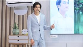 代言人賀軍翔出席電器攤位活動。（圖／記者鄭孟晃攝影）