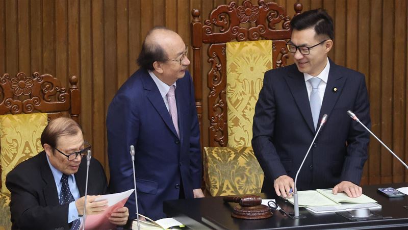 江啟臣首度登板院會　韓國瑜背後考量曝光