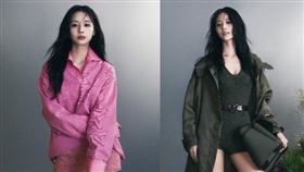 周子瑜時尚精品資源爆發，大動作拍攝系列畫報。（圖／翻攝自ELLE日本官網）