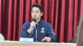 ▲蔣萬安北市府針對寶林案進度更新說明記會（圖／記者陳怡潔）