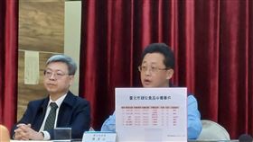 ▲蔣萬安北市府針對寶林案進度更新說明記會（圖／記者陳怡潔）