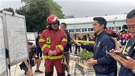 ▲蔣萬安將前往士林工地事故現場（圖／北市府提供）