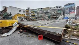 士林工地樓地板倒塌壓死勞工。（圖／台北市勞動檢查處）