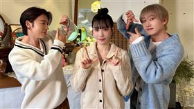 太妍（中）力挺銀赫、東海擔任首集節目嘉賓。（圖／翻攝自太延官方Ｘ）