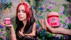 百萬網美開賣「經血面膜」 稱環保又讓皮膚光滑▲（圖／翻攝自XEHLI G IG）

